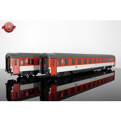 AC55332 Set dvou vozů Bmz + Bmz EC Alois Negrelli ČD (H0)