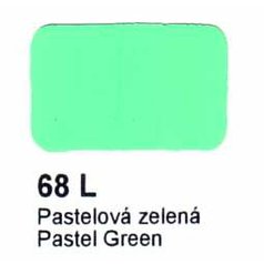 aga68L Syntetická barva - pastelová zelená