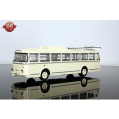 BRE61350 Trolejbus Škoda 9 Tr krémový 1962 (H0)