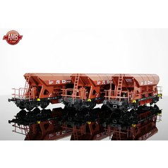 CST97525 Set tří vozů Faccs ČDC Ep. VI černé rámy (H0)