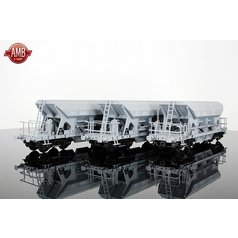 CST97560 Set tří vozů Faccs ČSD Ep. IV OKR šedé (H0)