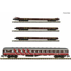 fl881914 Set čtyř vozů "Rollende Landstraße" ÖBB (N)