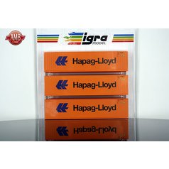 ig98010015 Set 40´ kontejnerů - Hapag (H0)