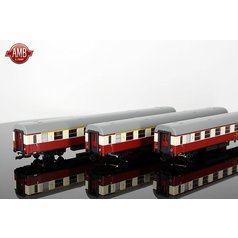 MTB431 Set tří vozů Vindobona ČSD (TT)