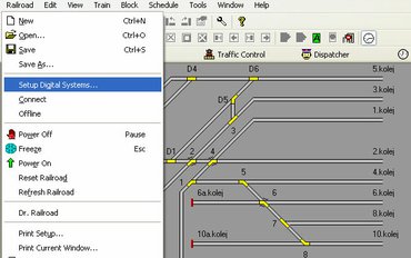 :: Kolejiště v atelieru (24.část) - software RailCo 5.8 :: (07.03.2009)