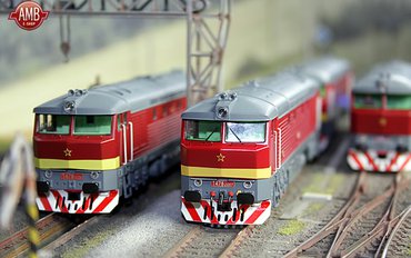 :: Limitované edice lokomotiv T478.1 ČSD v unifiku :: (11.09.2012)