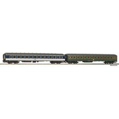 pi28324 Set dvou osobních vozů 2. třídy Büm 234 POP DB IV (H0)