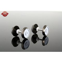 PI52431-70 Dvojkolí s bandáží šedé pro řadu T435/720 Piko 2ks (H0)