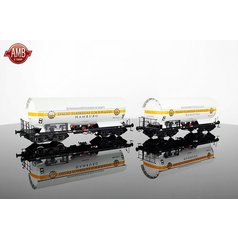 PU36539 Set cisternových vozů DB Dalsö 585 915 a 585 917 (H0)