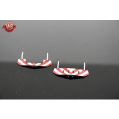 RO150257 Náhradní pruhované pluhy pro lokomotivu T466.2/742 (H0)