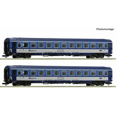 ro6200157 Set dvou vozů Eurofirma Bmz ČD (H0)