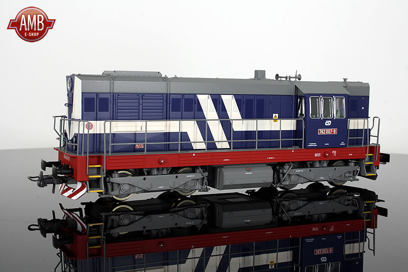 ro7300063 Motorová lokomotiva 742 007-8 ČD (H0) | AMB Modely ro7300063 Motorová lokomotiva 742 007-8 ČD (H0) | AMB Modely