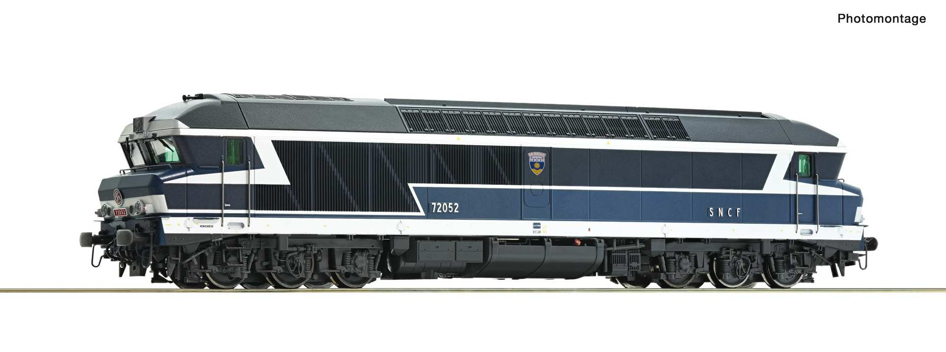 ro7300097 Dieselová lokomotiva CC 72052 SNCF (H0) | AMB Modely