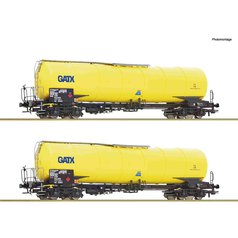 ro76025 Set dvou cisternových vozů Zancs GATX Ep. VI (H0)