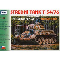 sdv87172 Stavebnice T-34/76 Wehrmacht (H0)