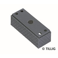 TI7170 Mostní pilíř šedý 23,8mm (TT)